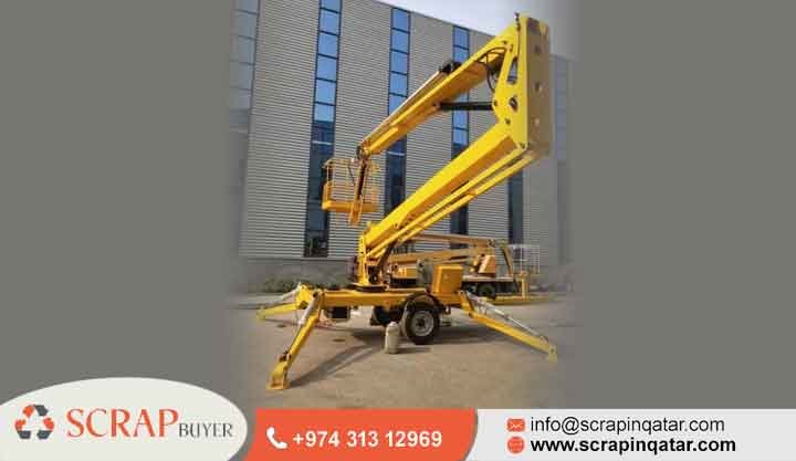 scrap manlift buyer doha