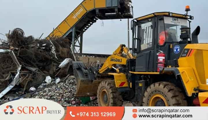 scrap wheel loader buyer al wakrah