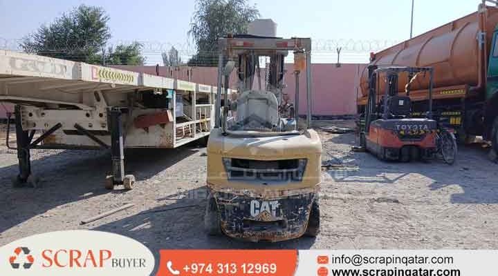 scrap forklift buyer mesaieed