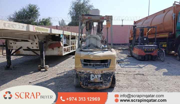 scrap forklift buyer mesaieed